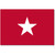 Jane Long 3 x 5 ft. Cotton Flag Texas Lone Star
