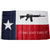 Texas M4 Come & Take It 3 X 5 ft. 2 ply Nylon Embroidered