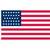 34 Star Linear USA Flag  3x5 Economical
