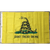 Gadsden Flag Double Sided "Dont Tread On Me" Nylon Embroidered 3x5 ft Pole Hem