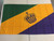 Mardi Gras Flag Royal Crown 3x5 ft. Standard