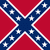 Forrest Calvary Corp Flag Square Cotton - 52x52 inches