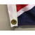 Rebel Confederate Battle Flag, Dyed Nylon 3x5 ft Made in USA