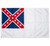 Fort Fisher Flag - Confederate 2nd National Garrison Flag - Cotton Embroidered - 3 x 5