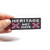 Heritage not Hate - Rebel Flag Patch - Confederate Battle Flag - Patch - 1.5 x 4 inch