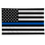 USA Thin Blue Line Flag Outdoor Made in USA