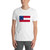 1st National 13 Flag T-Shirt Stars and Bars  Short-Sleeve Unisex