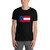 1st National 13 Flag T-Shirt Stars and Bars  Short-Sleeve Unisex
