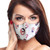 USA Peace Sign Circle Face Mask