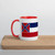 Mississippi Flag Mug with Color Inside