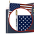 American Flag on a Stick Made in USA 12x18 inch