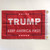 12x18 inch Trump Keep America First Flag Red Double Sided Knit