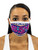 Snakes and Roses Face Mask With Filter Pocket