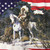 USA Indian and Horse Flag 12x18 inch on stick