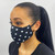New Black and White Polka Dot Face Cover