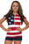 USA Flag T Shirt Screen Print