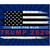 USA Trump Back the Blue Flag Outdoor Made in USA