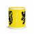 Flanders flag Mug with yellow Inside