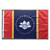 New State of Mississippi Flag All Sizes.- Made in USA