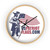 US Patriot Flags Wall clock