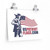 US Patriot Flags Logo Premium Matte horizontal posters