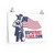 US Patriot Flags Logo Premium Matte horizontal posters