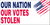 Our Nation Our Votes Stolen Trump Flag - Made in USA