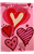 Valentine's Day 4 Hearts Garden Flag