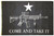 M4 Come and Take It Black Tactical Flag 3x5 ft
