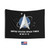 US Space Force Flag with Fringe Black Printed USA Made