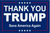 Thank You Trump Save America Again Flag - Made in USA