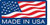 34 Star Linear American Flag - Made in USA Stars & Stripes Kansas