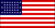 36 Star Linear American Flag - Made in USA Stars & Stripes Nevada