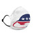 Democrats Rat Image Premium face mask