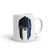 Thin Blue Line USA Spartan White glossy mug