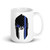 Thin Blue Line USA Spartan White glossy mug