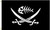 12x18 inch Fishbones Pirate Flag - Rough Tex