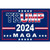 Trump 2024 MAGA Red White & Blue Flag - Made in USA