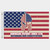 American Patriot Since 1776 Defending Our Constitution Vintage Flag - Made in USA