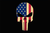 USA Punisher Skull Black Flag 3x5 ft. - Rough Tex