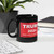 Trump 2024 Rd Flag Black Glossy Mug