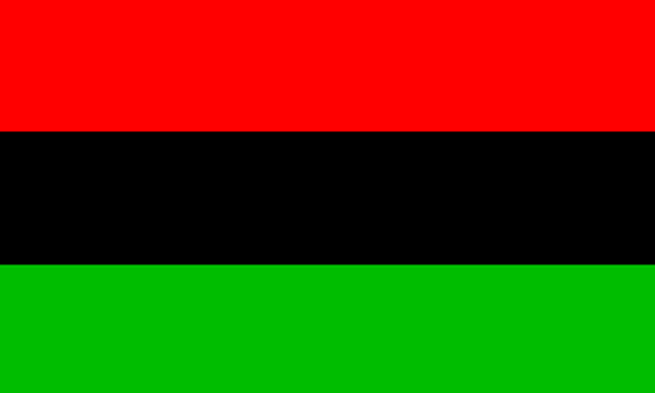 Afro-American Flag (UNIA Flag) 3 X 5 ft. Standard