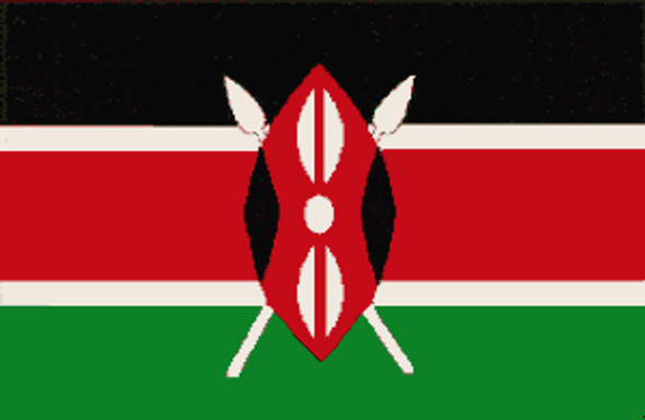 Kenya Flag 3x5 ft. Economical