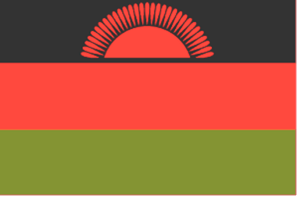 Malawi Flag 3 X 5 ft. Standard