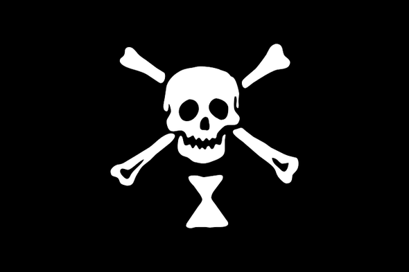 Pirate Emanuel Wynn Flag 3x5 ft Economical