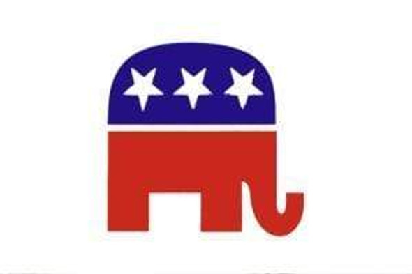 Republican Flag, Elephant Flag, GOP Flag 3 X 5 ft. Standard