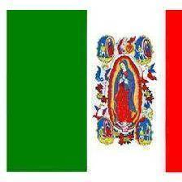 3x5 Mexico Lady of Guadalupe Flag Economical