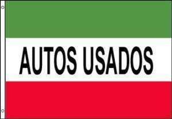 Autos Usados Flag (sign flag) 3x5 ft. Standard