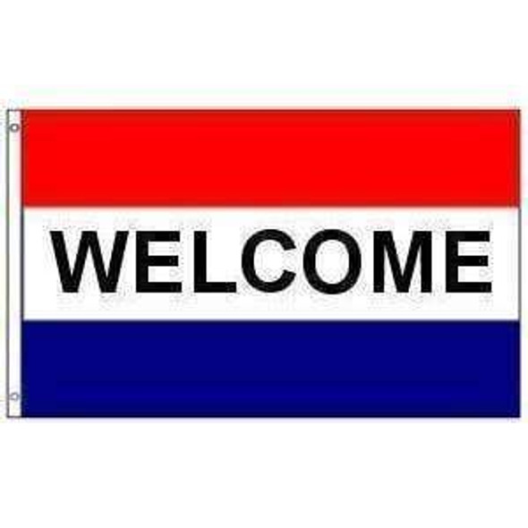 Welcome (sign flag) 3 X 5 ft. Standard