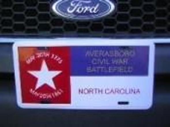 North Carolina Averasboro License Plate